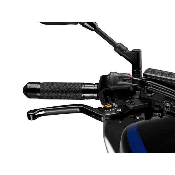 Puig Fixed V3 Brake (Black Lever With Blue Selector) Gold